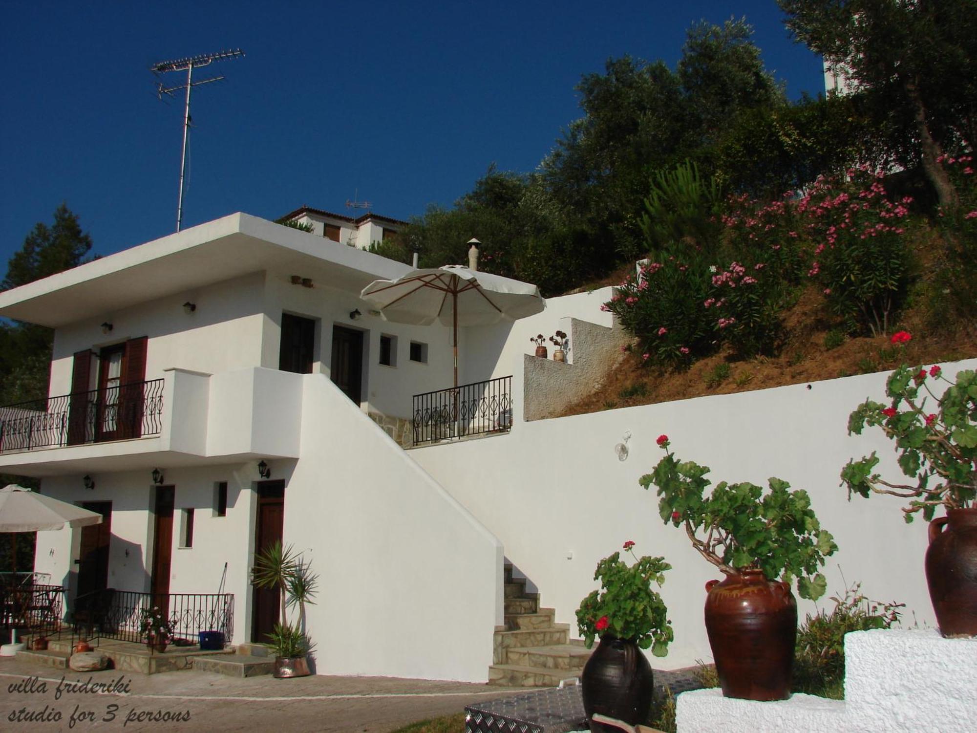 Villa Frideriki Ayía Paraskeví Exterior foto